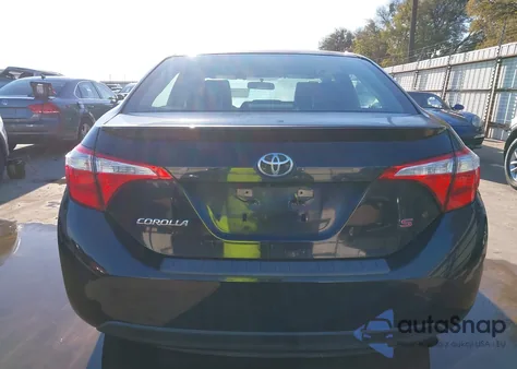 2016 Toyota Corolla S Plus from USA, damaged, VIN 5YFBURHE1GP408492